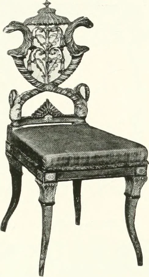 An illustration from Illustrated catalogue of the very valuable antique art property of the Cattadori Italian Art Galleries ... : to be sold at unrestricted public sale ... April 13th, 14th, 15th and 16th ... at the American Art Galleries : the sale to be conducted by Thomas E. Kirby and his assistants, Otto Bernet and H.H. Parke, of the American Art Association, 1921, leaf 202