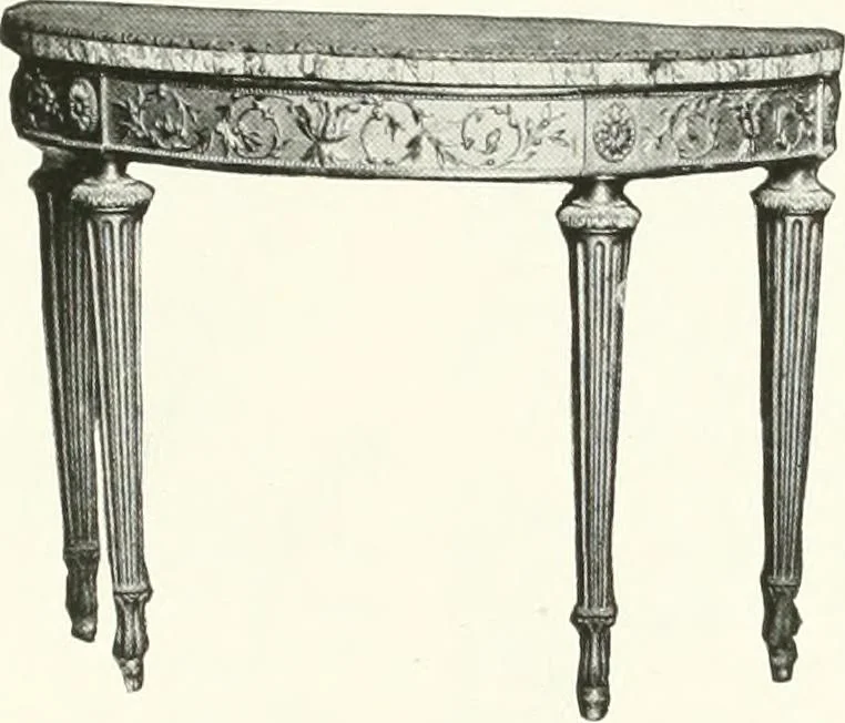 An illustration from Illustrated catalogue of the very valuable antique art property of the Cattadori Italian Art Galleries ... : to be sold at unrestricted public sale ... April 13th, 14th, 15th and 16th ... at the American Art Galleries : the sale to be conducted by Thomas E. Kirby and his assistants, Otto Bernet and H.H. Parke, of the American Art Association, 1921, leaf 204