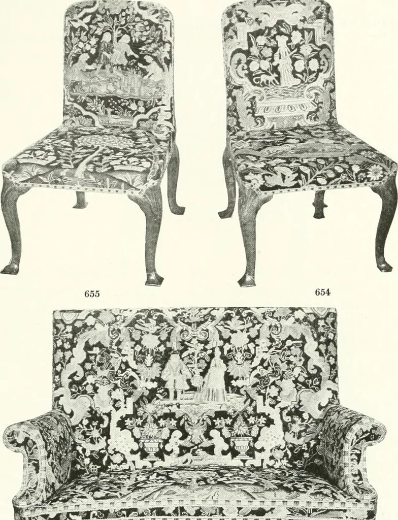 An illustration from Illustrated catalogue of the very valuable antique art property of the Cattadori Italian Art Galleries ... : to be sold at unrestricted public sale ... April 13th, 14th, 15th and 16th ... at the American Art Galleries : the sale to be conducted by Thomas E. Kirby and his assistants, Otto Bernet and H.H. Parke, of the American Art Association, 1921, leaf 206