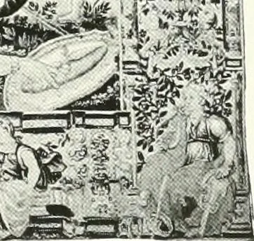 An illustration from Illustrated catalogue of the very valuable antique art property of the Cattadori Italian Art Galleries ... : to be sold at unrestricted public sale ... April 13th, 14th, 15th and 16th ... at the American Art Galleries : the sale to be conducted by Thomas E. Kirby and his assistants, Otto Bernet and H.H. Parke, of the American Art Association, 1921, leaf 240