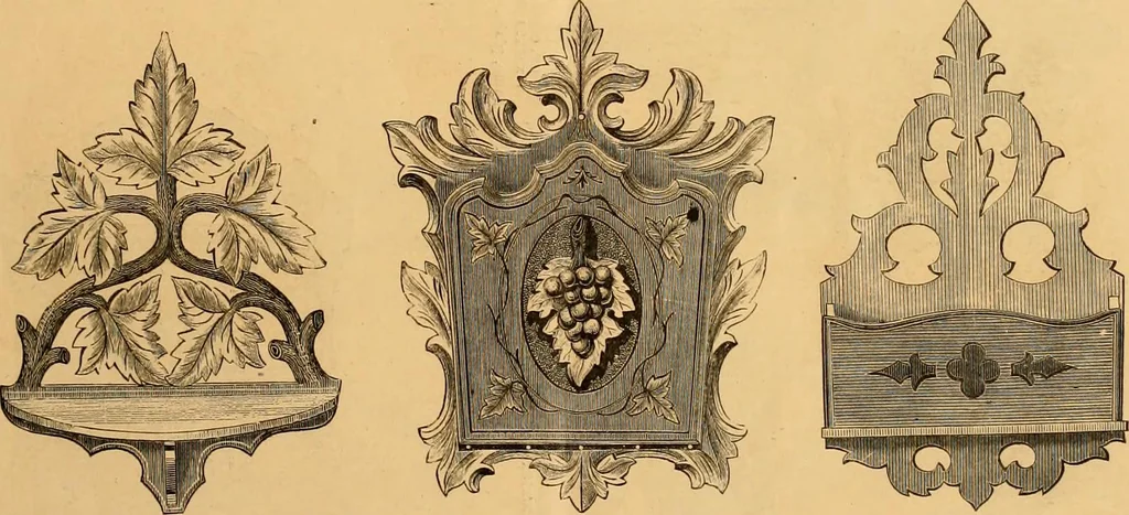An illustration from Illustrated catalogue and net trade list of new designs for autumn of 1875 in fancy and cabinet ware., 1875, leaf 10