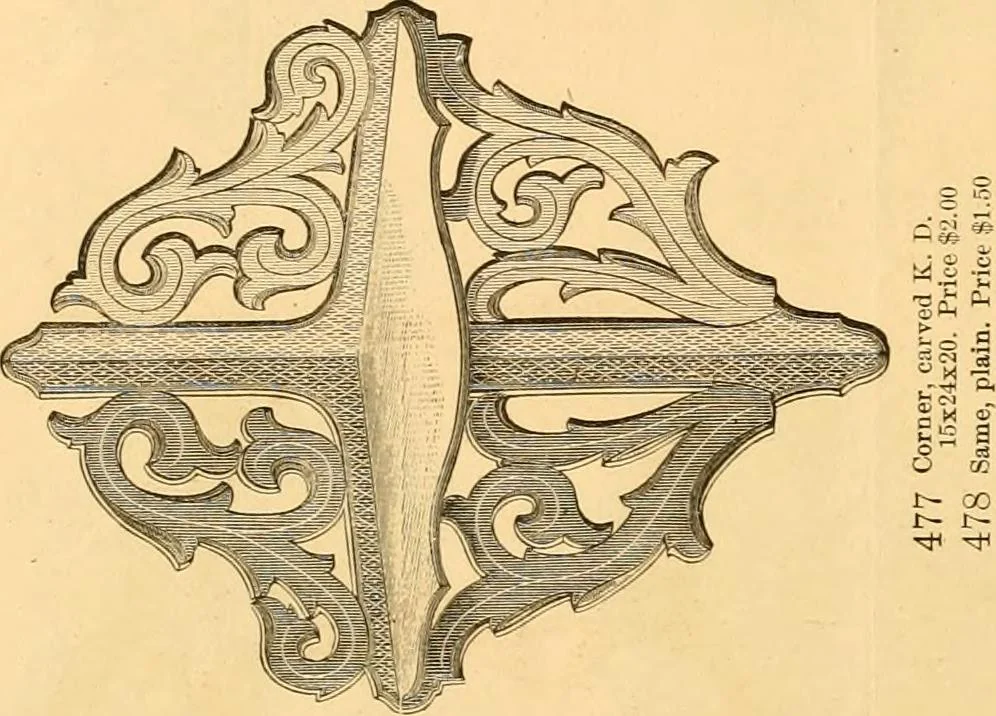 An illustration from Illustrated catalogue and net trade list of new designs for autumn of 1875 in fancy and cabinet ware., 1875, leaf 11