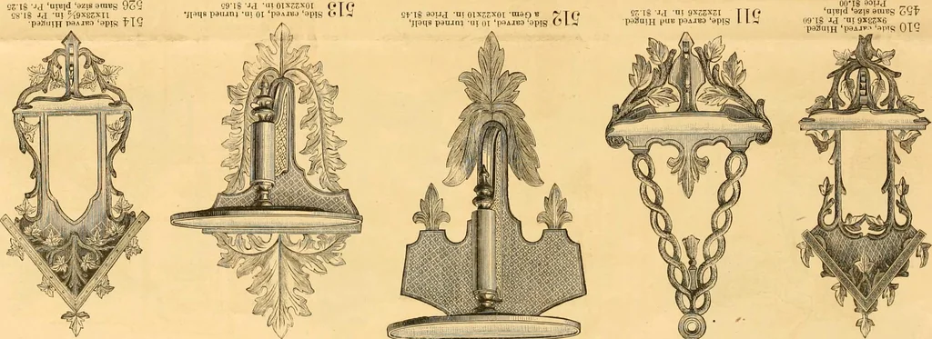 An illustration from Illustrated catalogue and net trade list of new designs for autumn of 1875 in fancy and cabinet ware., 1875, leaf 13