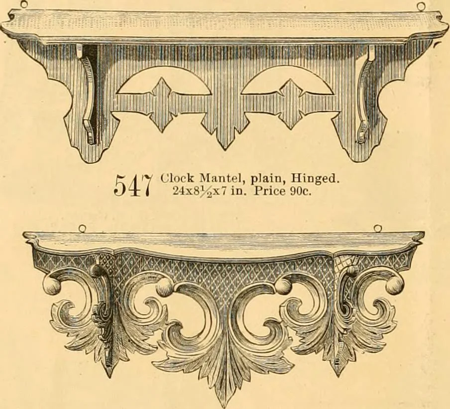 An illustration from Illustrated catalogue and net trade list of new designs for autumn of 1875 in fancy and cabinet ware., 1875, leaf 15