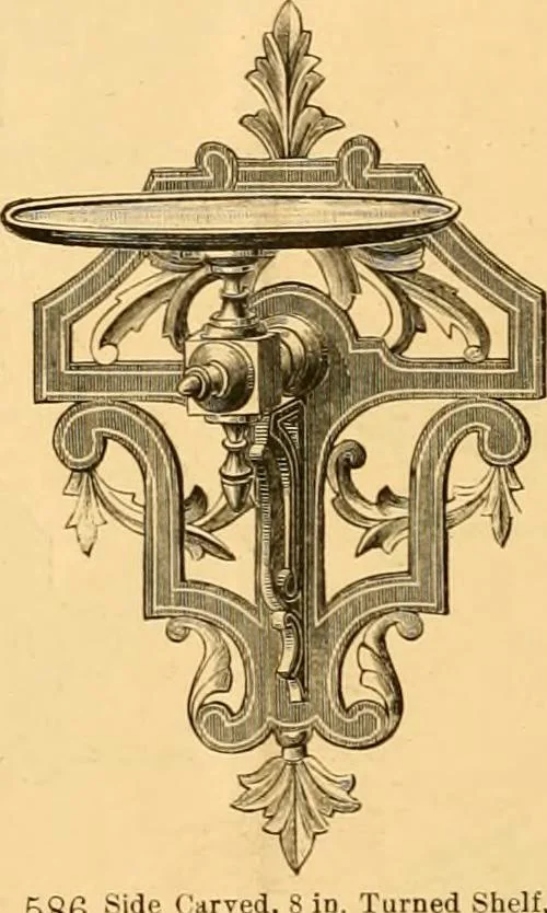 An illustration from Illustrated catalogue and net trade list of new designs for autumn of 1875 in fancy and cabinet ware., 1875, leaf 17