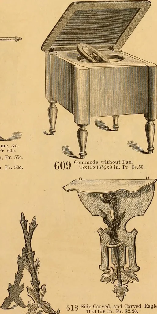 An illustration from Illustrated catalogue and net trade list of new designs for autumn of 1875 in fancy and cabinet ware., 1875, leaf 18