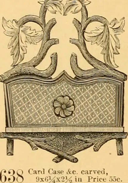 An illustration from Illustrated catalogue and net trade list of new designs for autumn of 1875 in fancy and cabinet ware., 1875, leaf 19