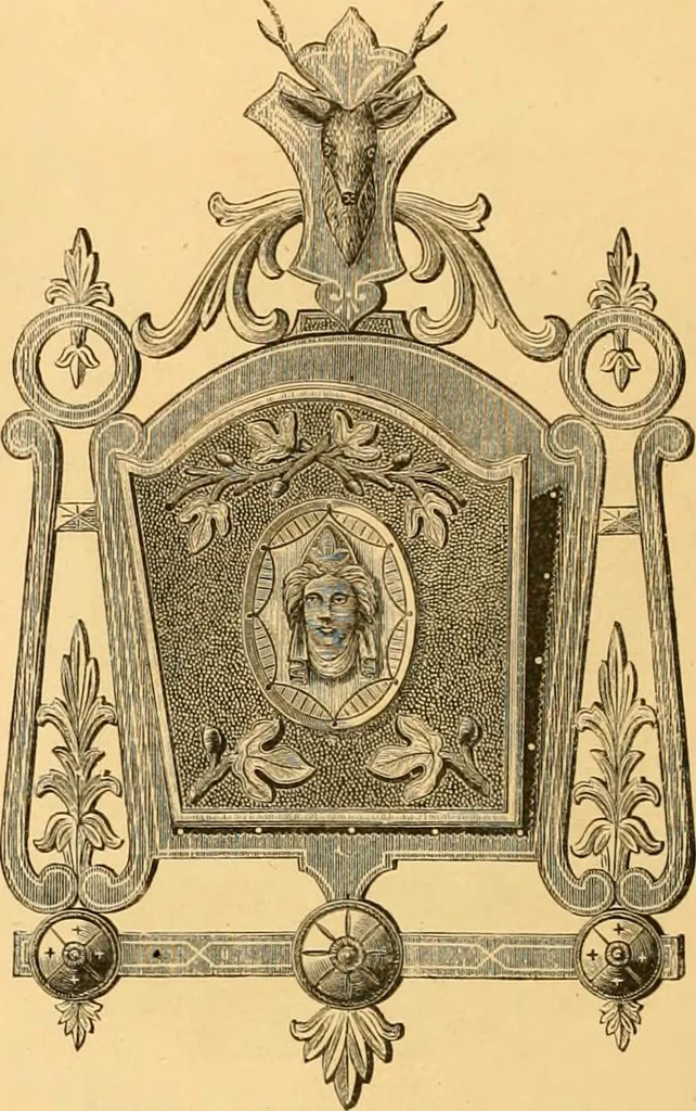 An illustration from Illustrated catalogue and net trade list of new designs for autumn of 1875 in fancy and cabinet ware., 1875, leaf 21