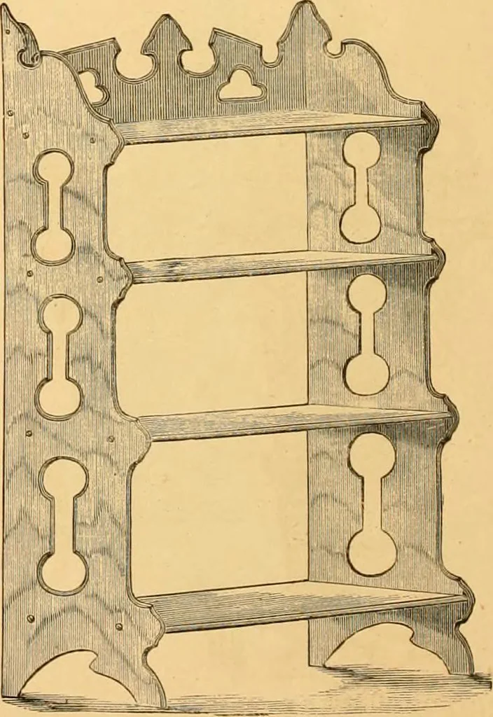 An illustration from Illustrated catalogue and net trade list of new designs for autumn of 1875 in fancy and cabinet ware., 1875, leaf 21