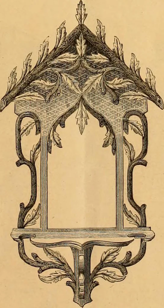 An illustration from Illustrated catalogue and net trade list of new designs for autumn of 1875 in fancy and cabinet ware., 1875, leaf 22