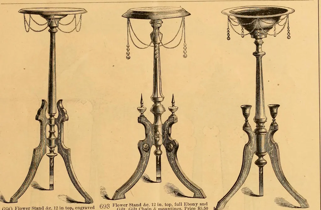 An illustration from Illustrated catalogue and net trade list of new designs for autumn of 1875 in fancy and cabinet ware., 1875, leaf 24