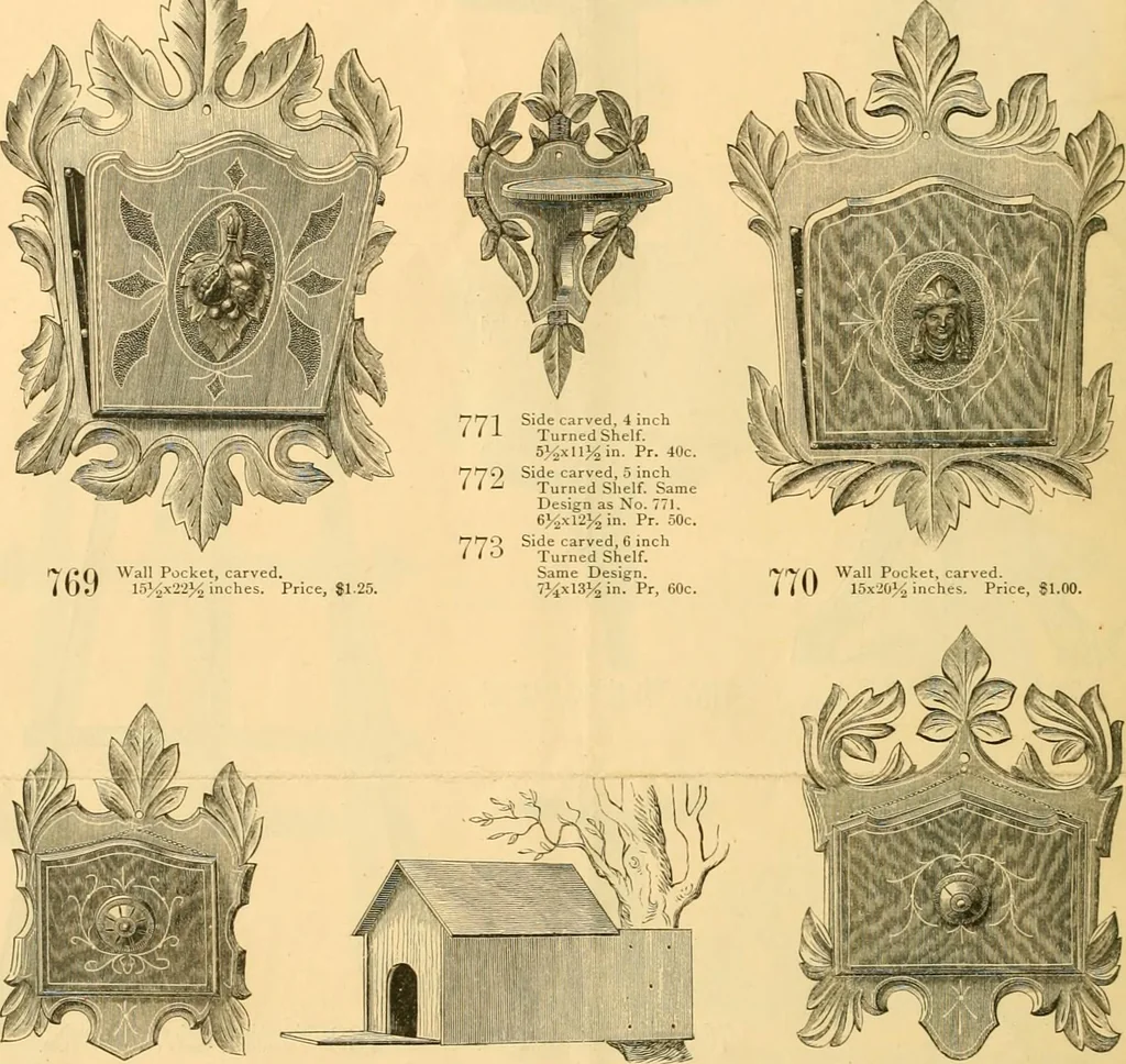 An illustration from Illustrated catalogue and net trade list of new designs for autumn of 1875 in fancy and cabinet ware., 1875, leaf 29