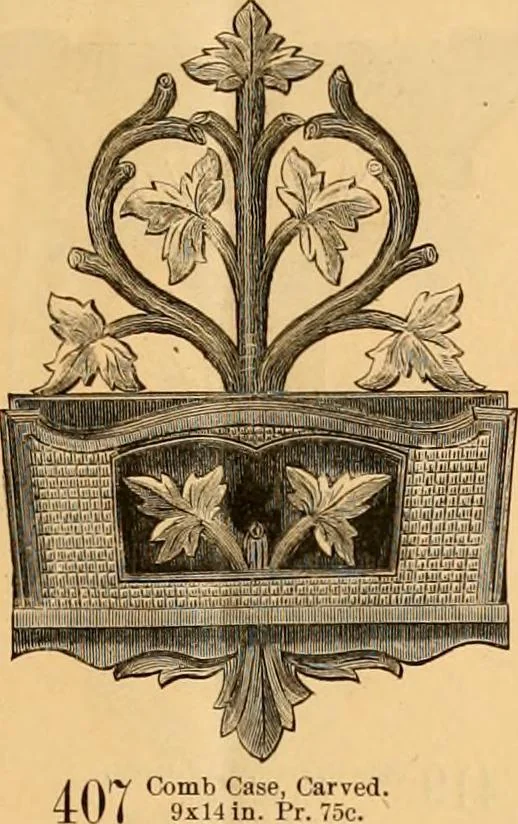 An illustration from Illustrated catalogue and net trade list of new designs for autumn of 1875 in fancy and cabinet ware., 1875, leaf 6