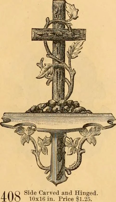 An illustration from Illustrated catalogue and net trade list of new designs for autumn of 1875 in fancy and cabinet ware., 1875, leaf 6