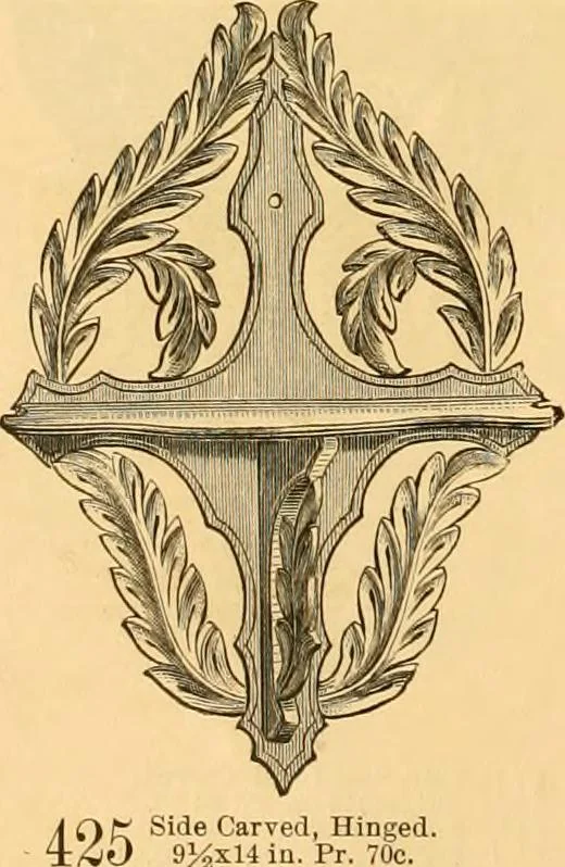 An illustration from Illustrated catalogue and net trade list of new designs for autumn of 1875 in fancy and cabinet ware., 1875, leaf 7