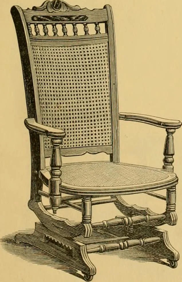An illustration from Illustrated catalogue of chairs., 1886, leaf 10
