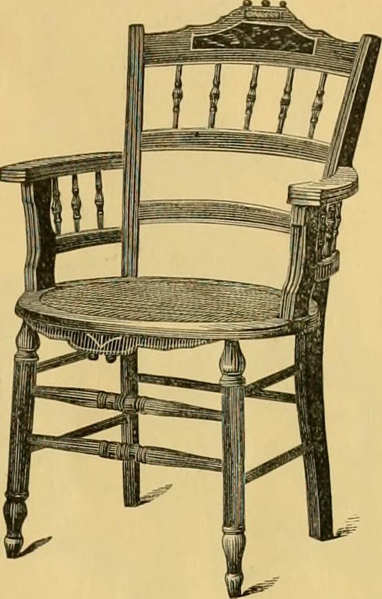 An illustration from Illustrated catalogue of chairs., 1886, leaf 10