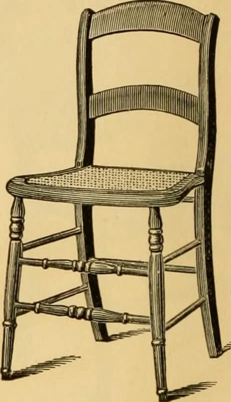 An illustration from Illustrated catalogue of chairs., 1886, leaf 11