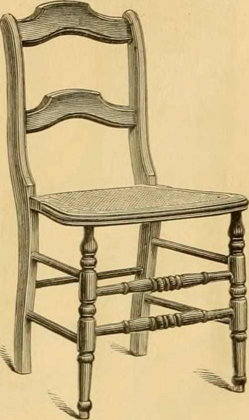 An illustration from Illustrated catalogue of chairs., 1886, leaf 13