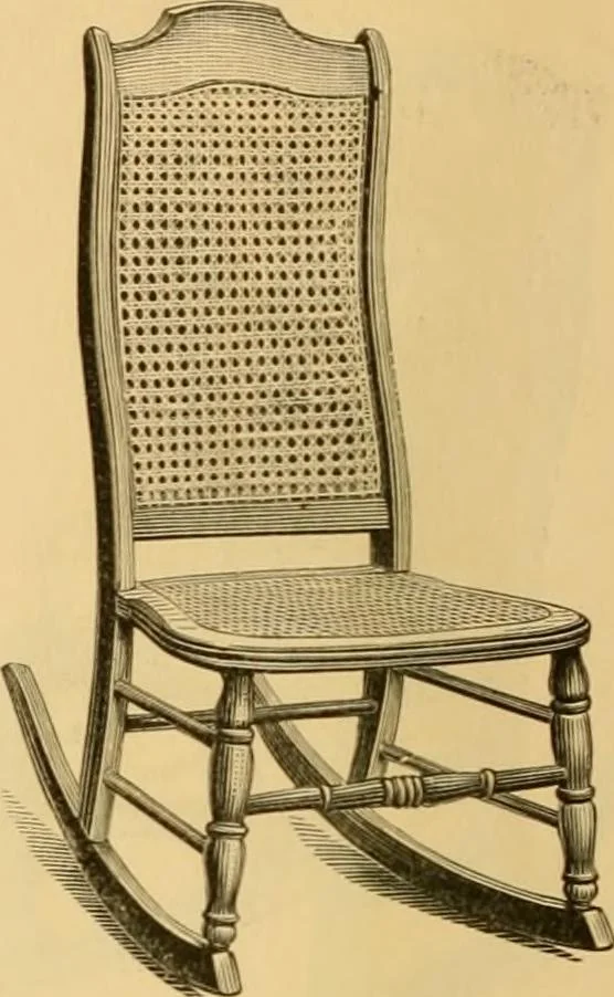 An illustration from Illustrated catalogue of chairs., 1886, leaf 13