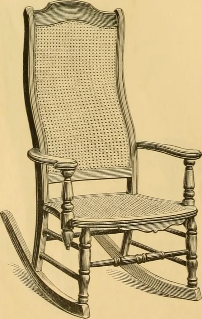 An illustration from Illustrated catalogue of chairs., 1886, leaf 13