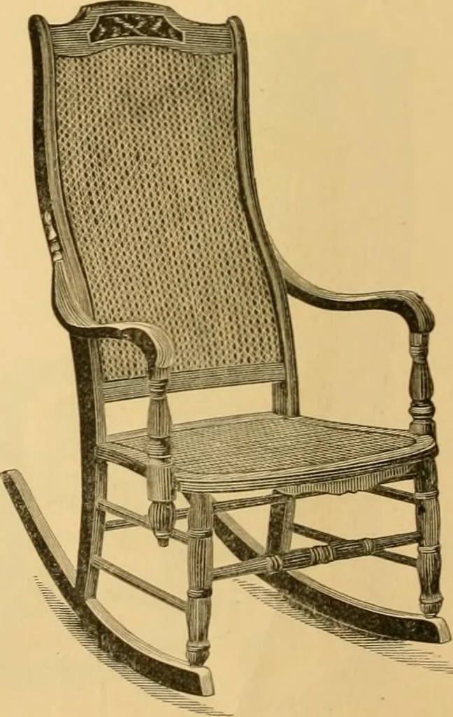 An illustration from Illustrated catalogue of chairs., 1886, leaf 13
