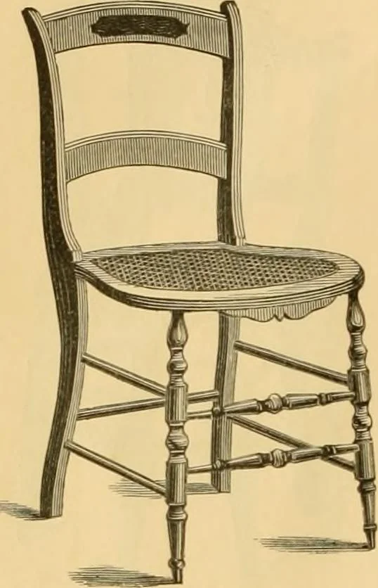 An illustration from Illustrated catalogue of chairs., 1886, leaf 17