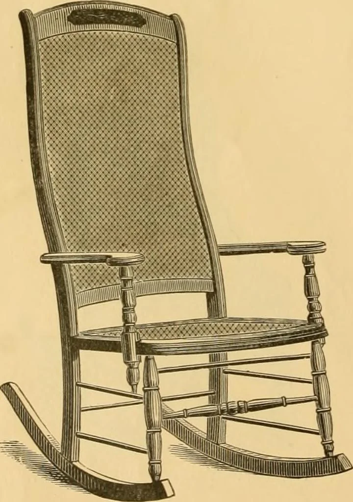 An illustration from Illustrated catalogue of chairs., 1886, leaf 17
