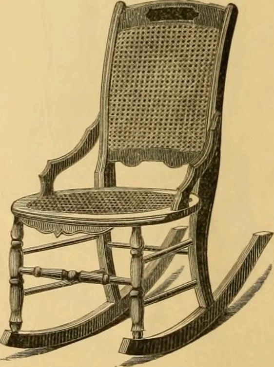 An illustration from Illustrated catalogue of chairs., 1886, leaf 17