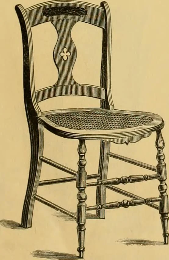 An illustration from Illustrated catalogue of chairs., 1886, leaf 18