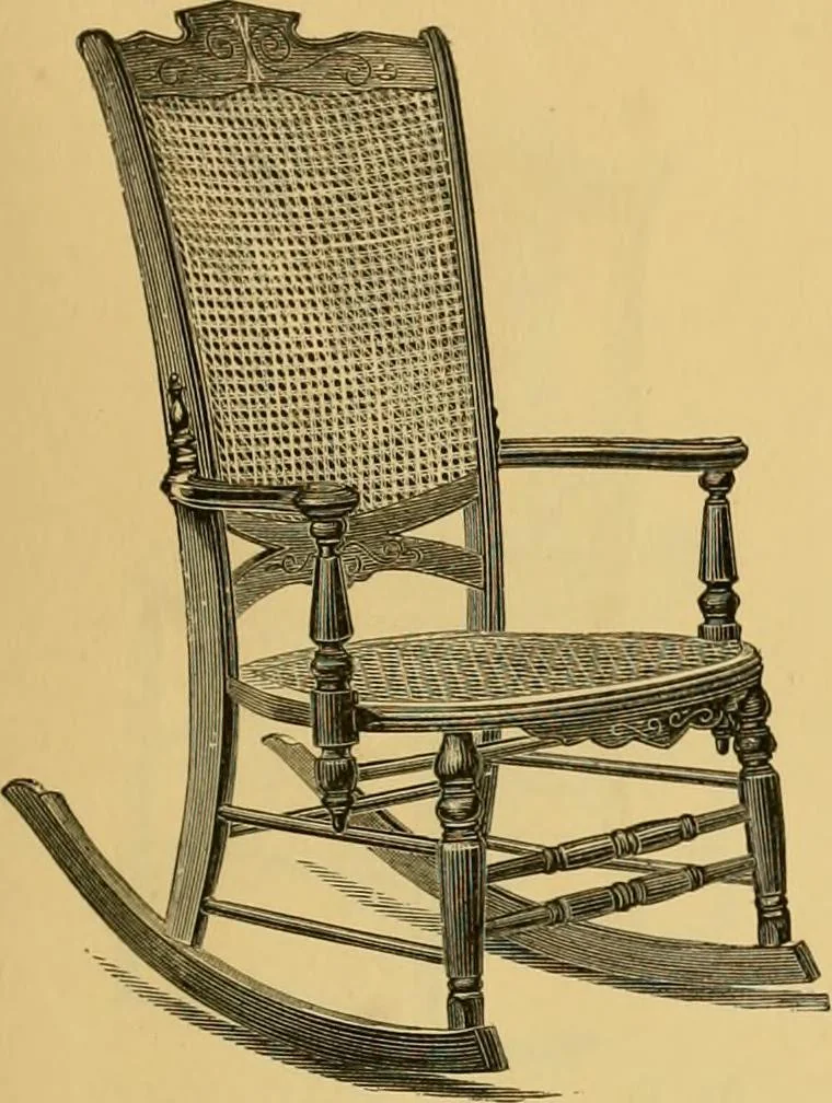 An illustration from Illustrated catalogue of chairs., 1886, leaf 20