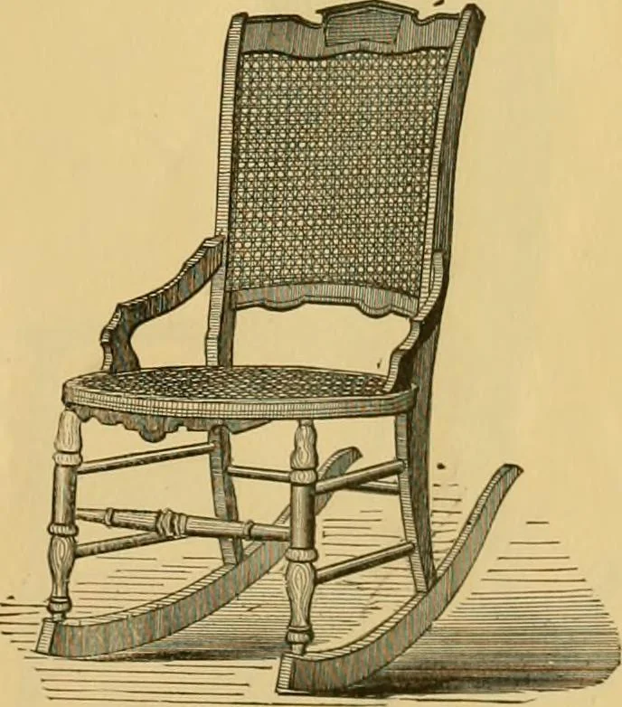 An illustration from Illustrated catalogue of chairs., 1886, leaf 20