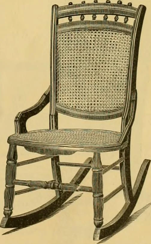 An illustration from Illustrated catalogue of chairs., 1886, leaf 22