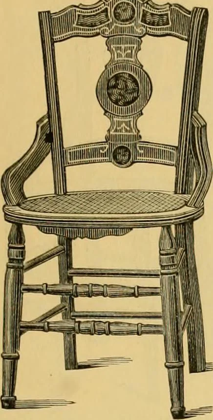 An illustration from Illustrated catalogue of chairs., 1886, leaf 26