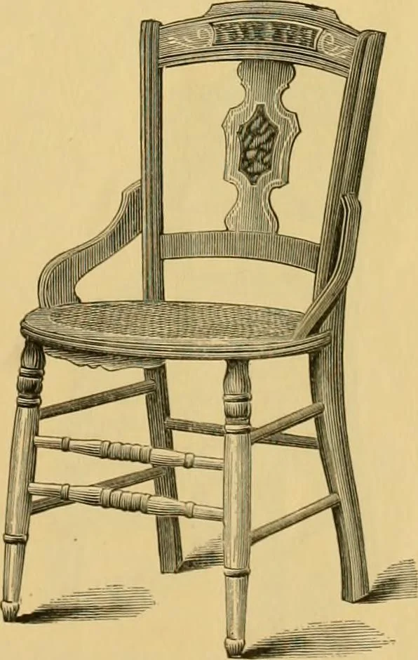 An illustration from Illustrated catalogue of chairs., 1886, leaf 26