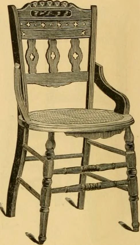 An illustration from Illustrated catalogue of chairs., 1886, leaf 29
