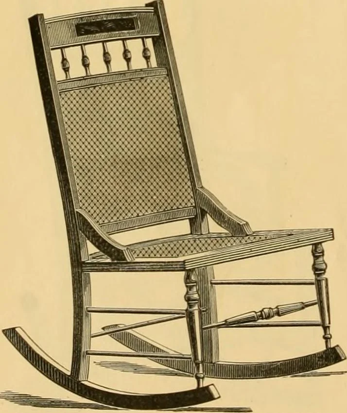 An illustration from Illustrated catalogue of chairs., 1886, leaf 31