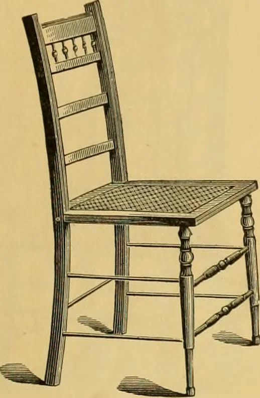 An illustration from Illustrated catalogue of chairs., 1886, leaf 32