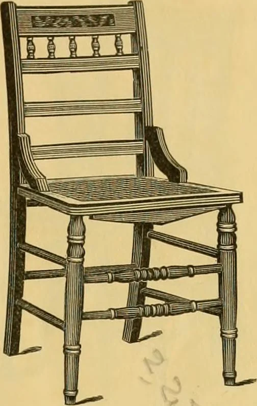 An illustration from Illustrated catalogue of chairs., 1886, leaf 32