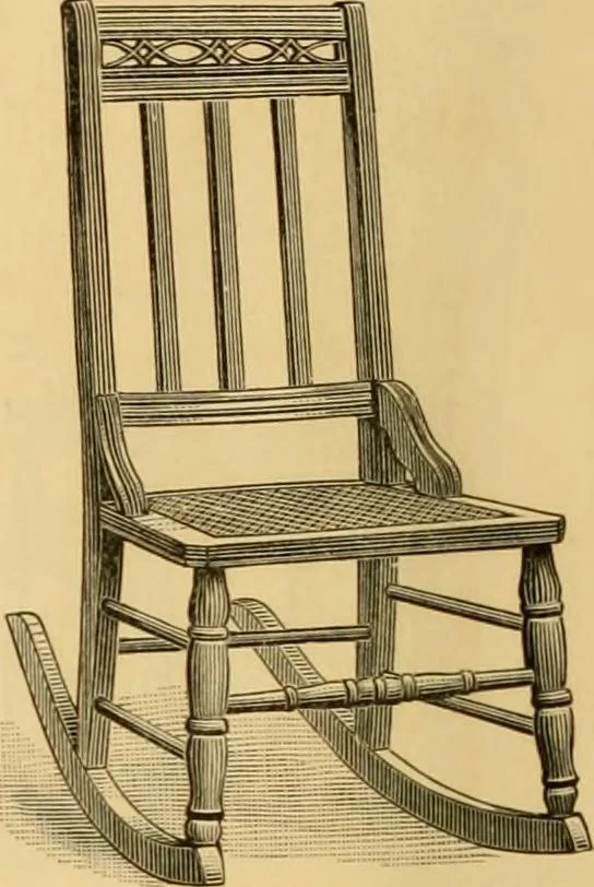 An illustration from Illustrated catalogue of chairs., 1886, leaf 33