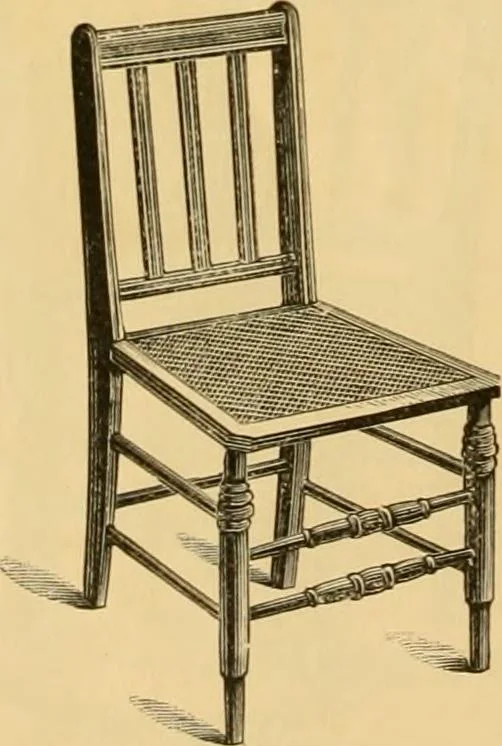 An illustration from Illustrated catalogue of chairs., 1886, leaf 33