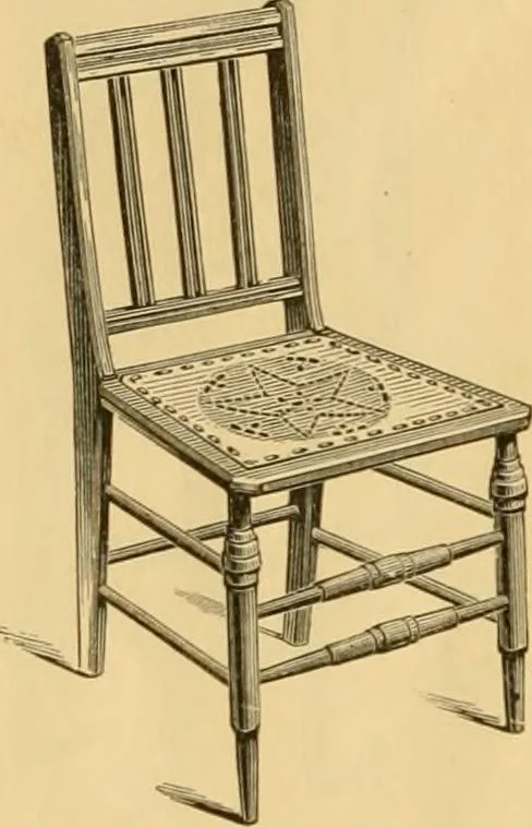 An illustration from Illustrated catalogue of chairs., 1886, leaf 35