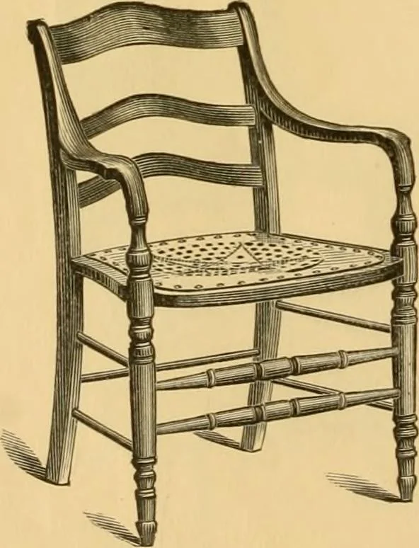 An illustration from Illustrated catalogue of chairs., 1886, leaf 35