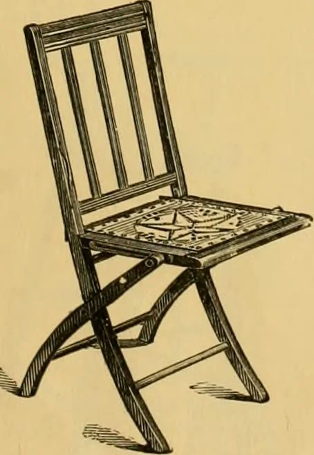 An illustration from Illustrated catalogue of chairs., 1886, leaf 36