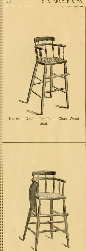 An illustration from Illustrated catalogue of chairs., 1886, leaf 37