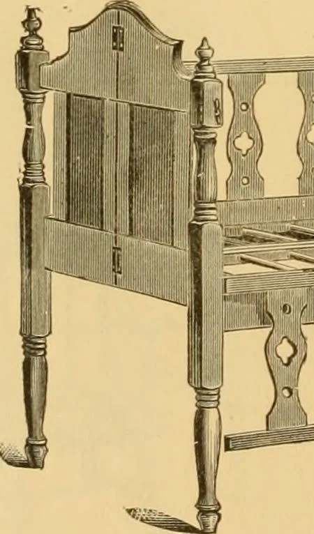 An illustration from Illustrated catalogue of chairs., 1886, leaf 39