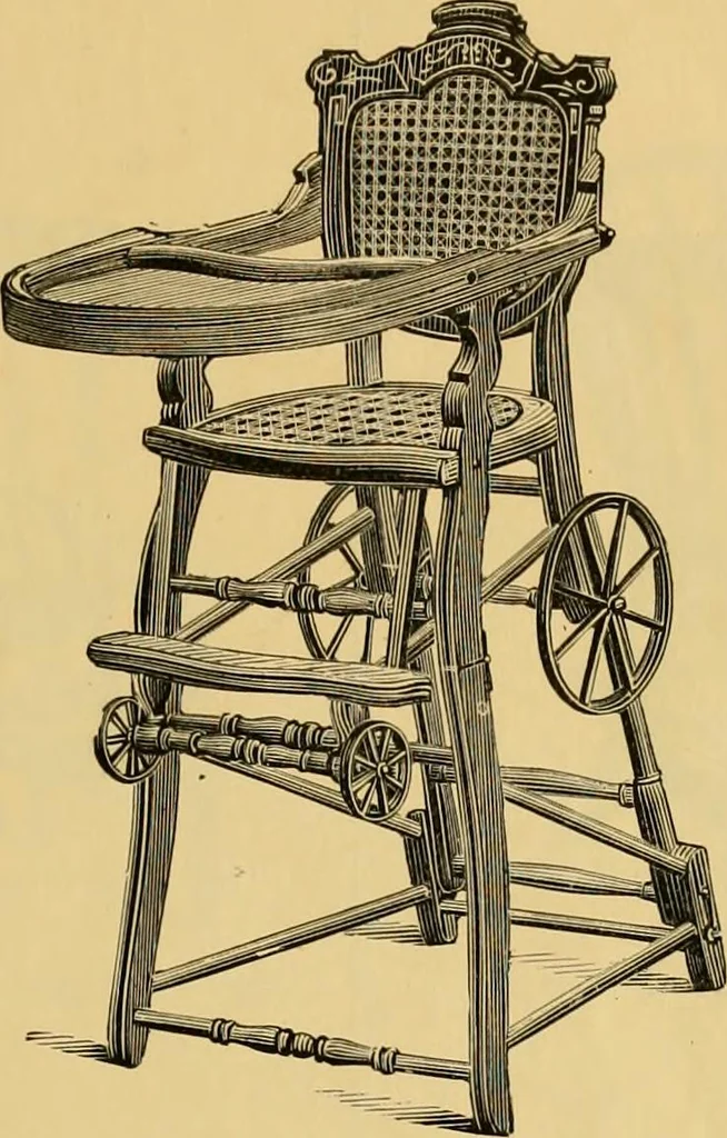 An illustration from Illustrated catalogue of chairs., 1886, leaf 40