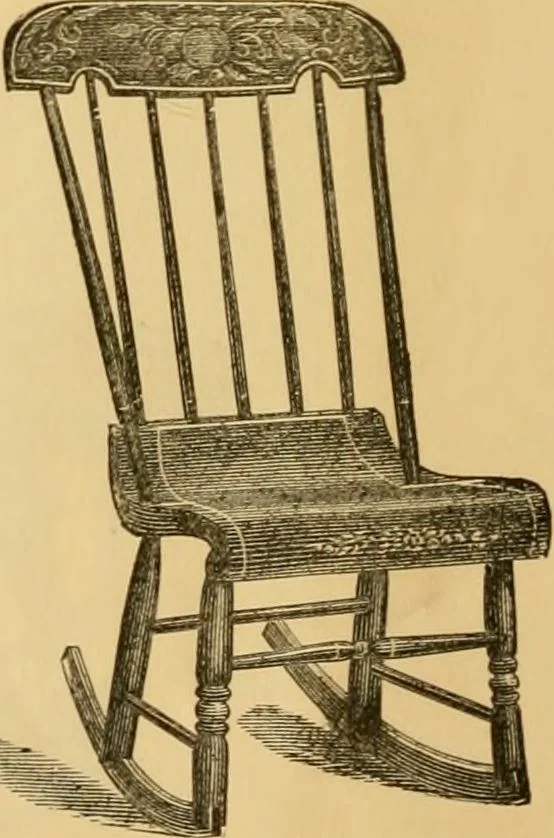 An illustration from Illustrated catalogue of chairs., 1886, leaf 41