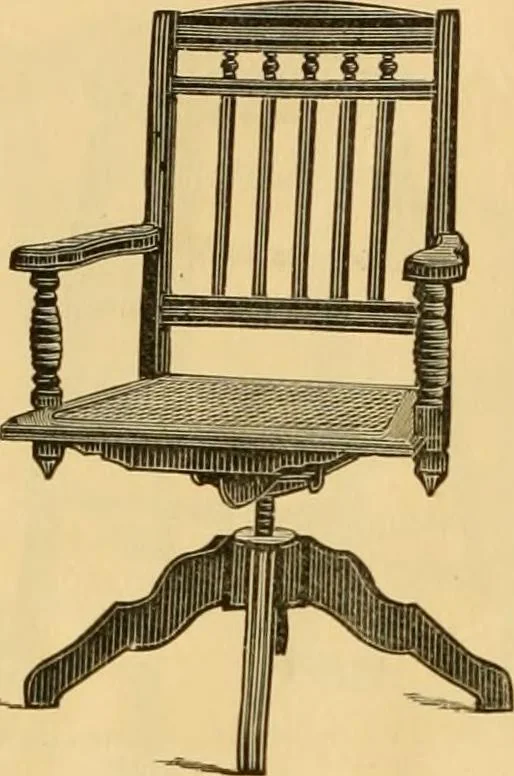 An illustration from Illustrated catalogue of chairs., 1886, leaf 45