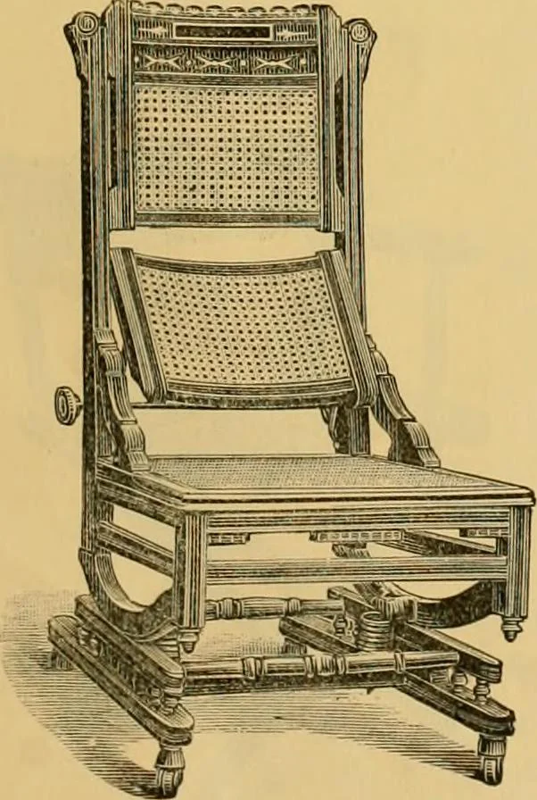 An illustration from Illustrated catalogue of chairs., 1886, leaf 46